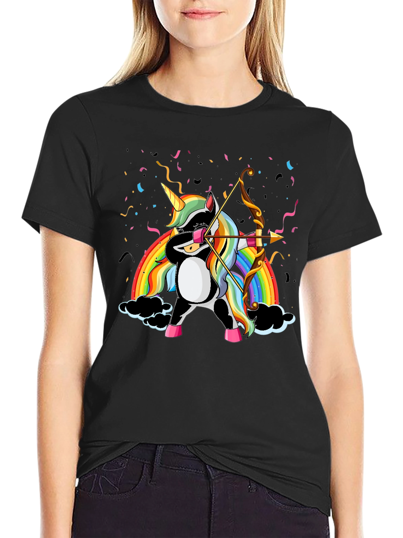 Unicorn Archer T-Shirt - Rainbow Magic