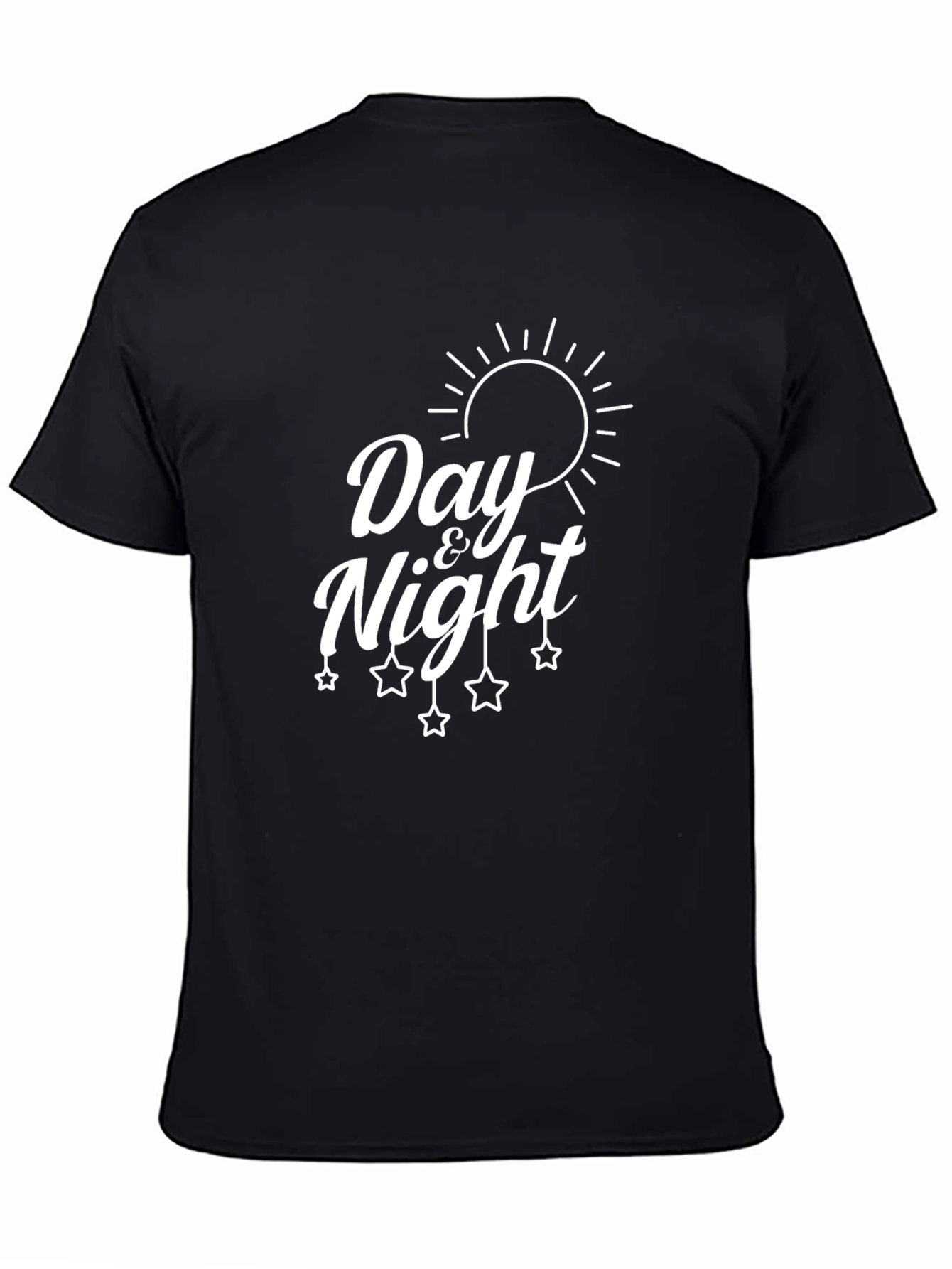 Day & Night Graphic Tee - Stylish Unisex T-Shirt