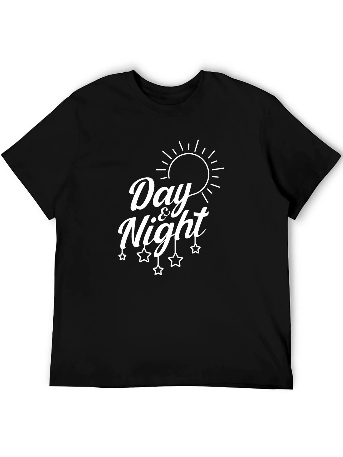 Day & Night Graphic Tee - Stylish Unisex T-Shirt