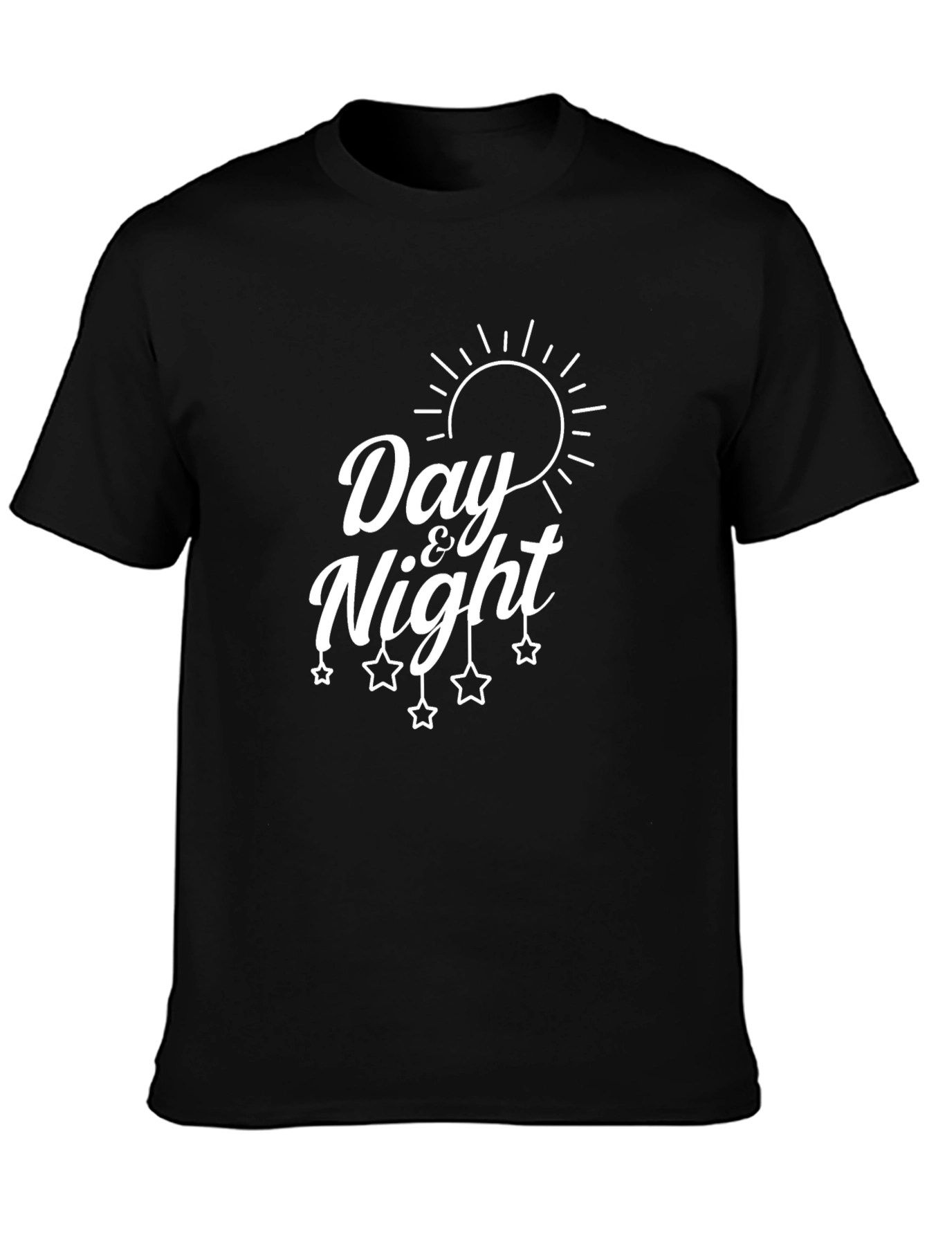 Day & Night Graphic Tee - Stylish Unisex T-Shirt