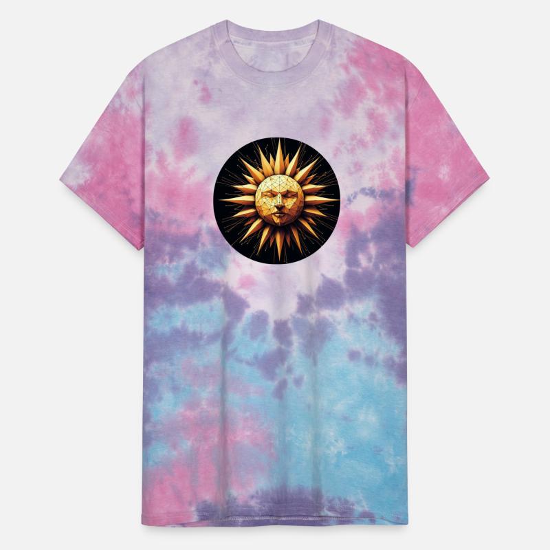 Golden Sun polygon art