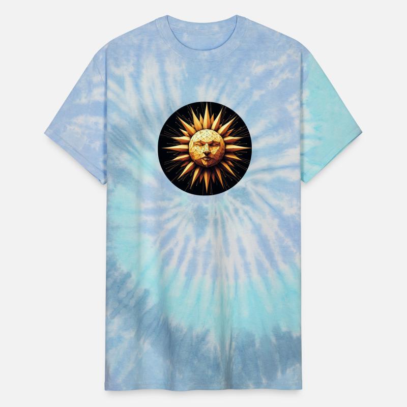 Golden Sun polygon art