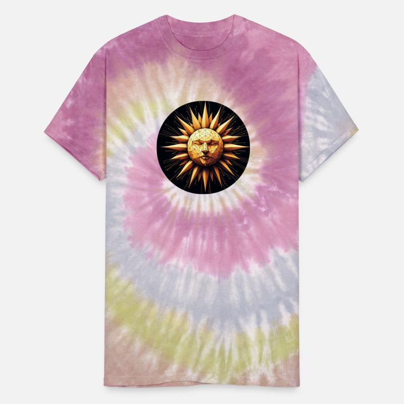 Golden Sun polygon art