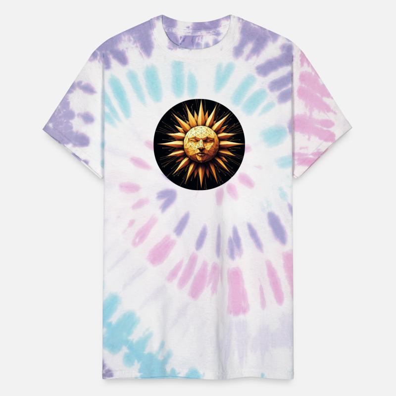 Golden Sun polygon art