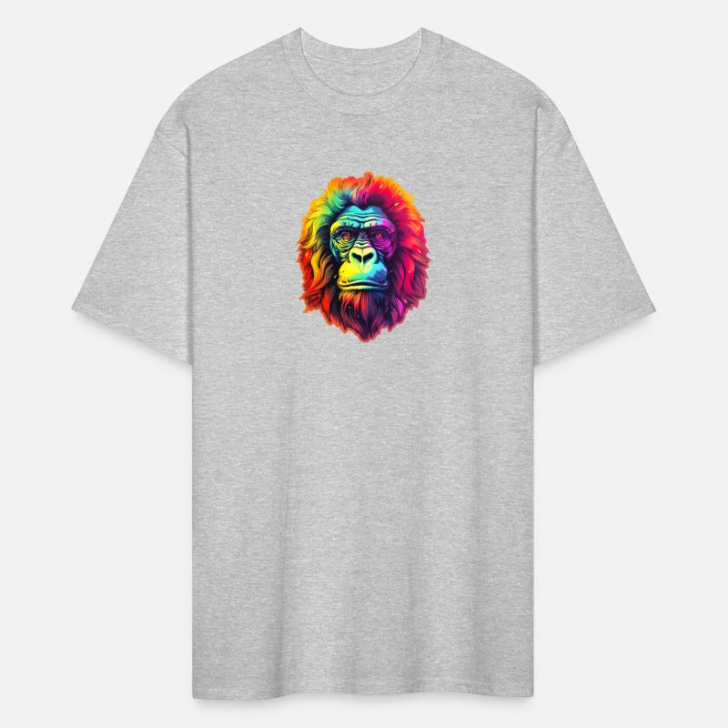 Gorilla Chic in Vibrant Psychedelic Zoo