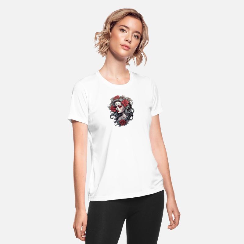 Gothic Rose Queen Illustration Graphic Beauty