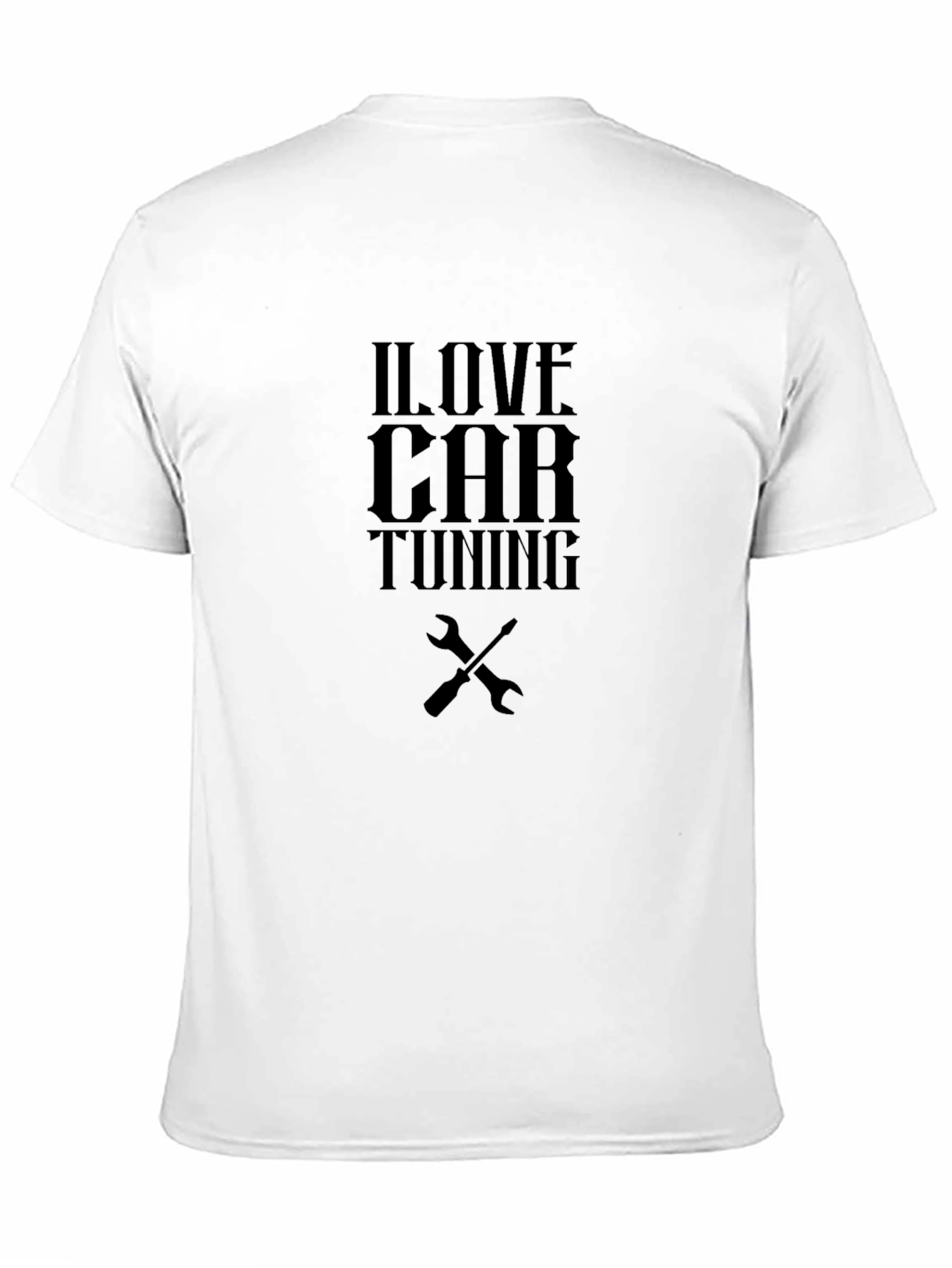 I Love Car Tuning T-Shirt Automotive Mechanic Tee