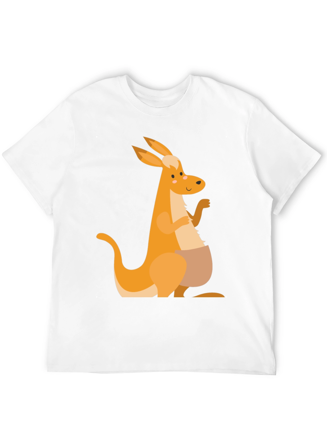 Kangaroo Graphic Tee - Mens Black T-Shirt