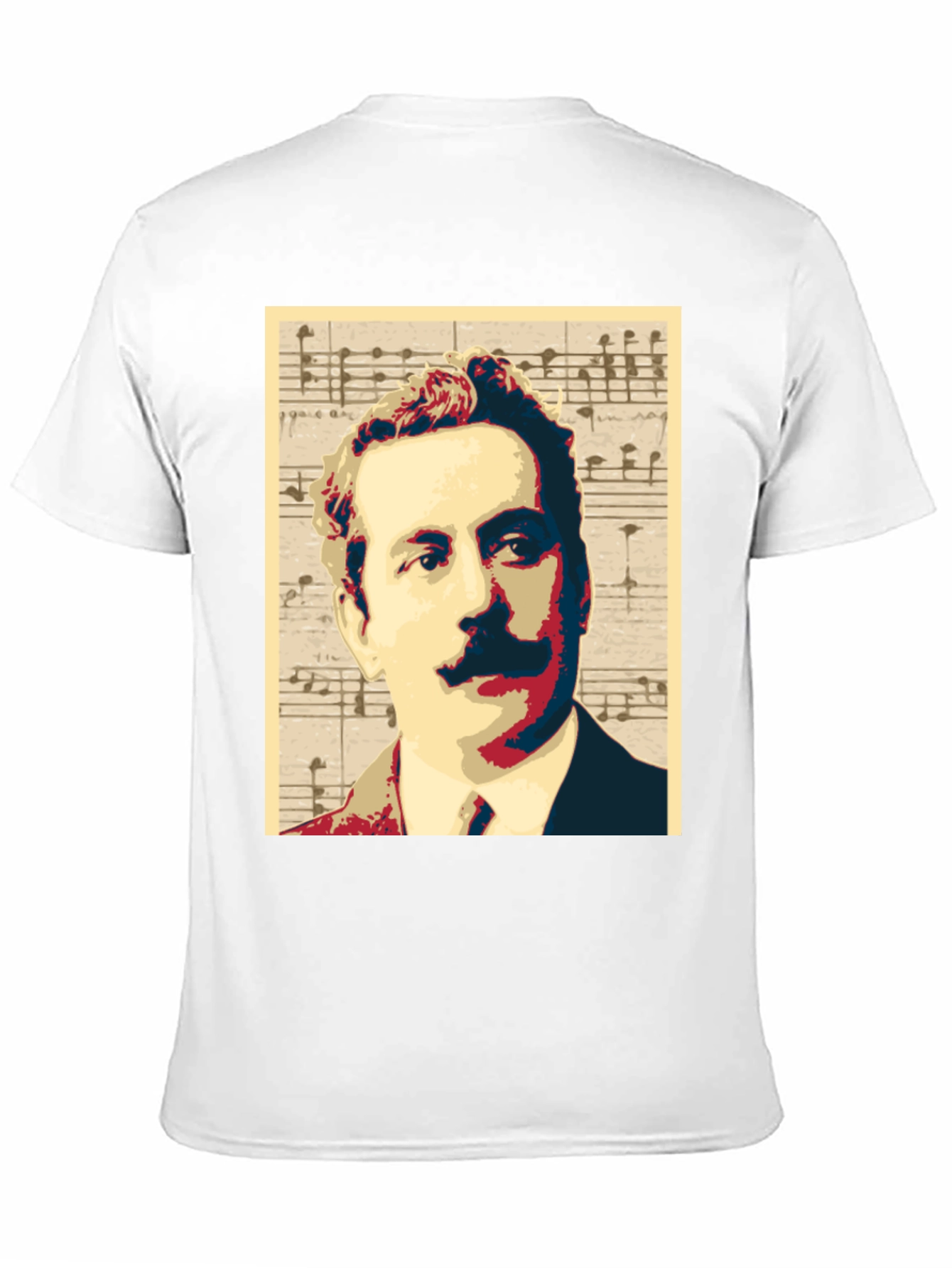 Music Man Portrait Graphic Tee
