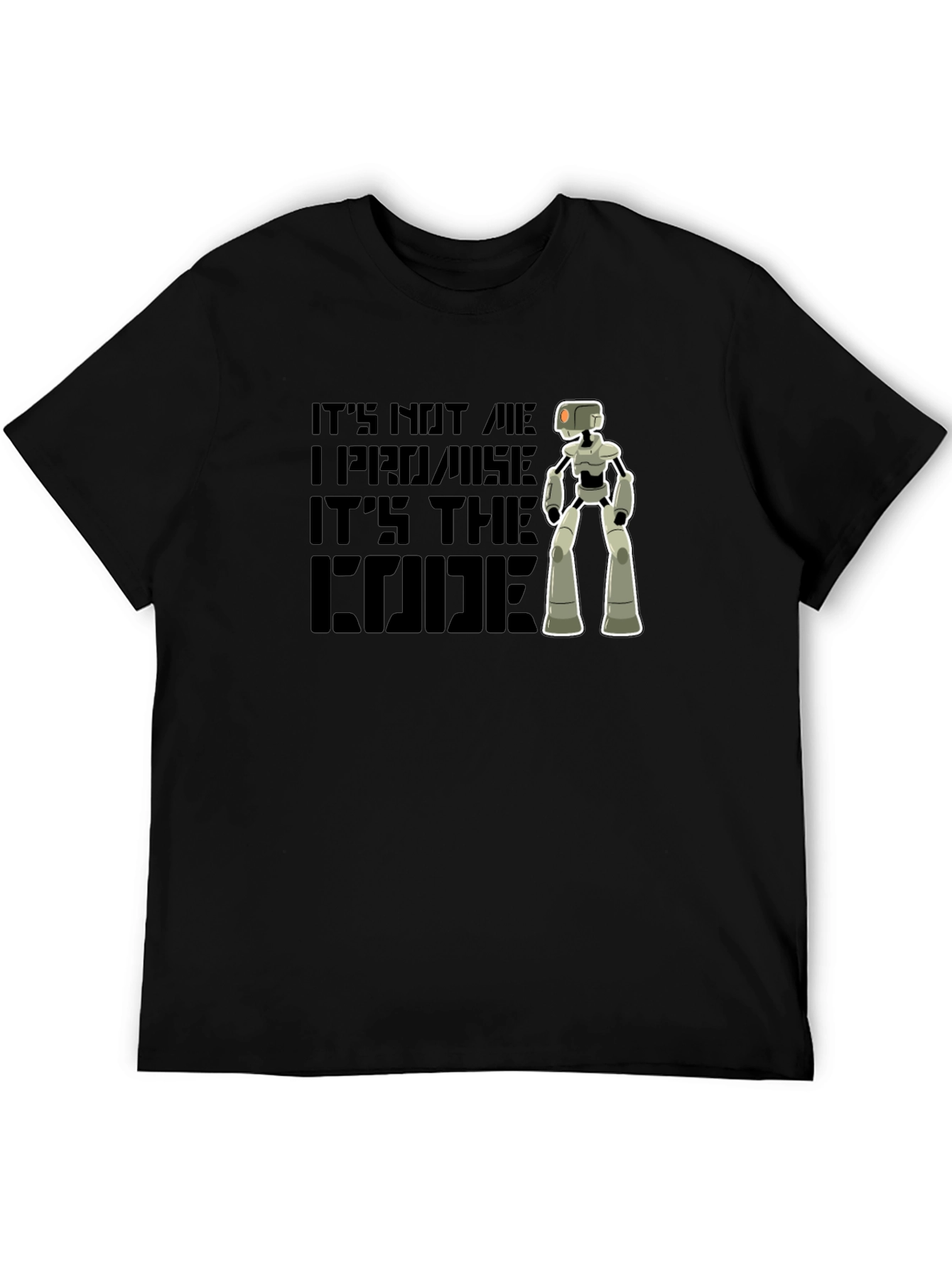 Its The Code Robot Graphic T-Shirt