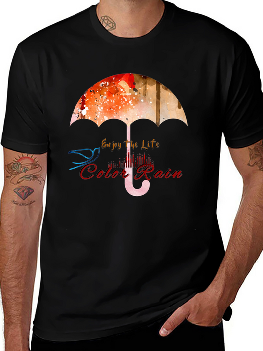 Enjoy the Life Color Rain T-Shirt