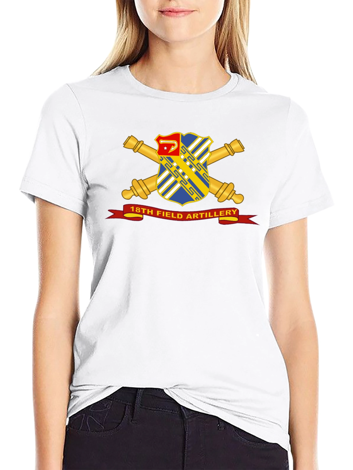 18th Field Artillery T-Shirt - Military Pride