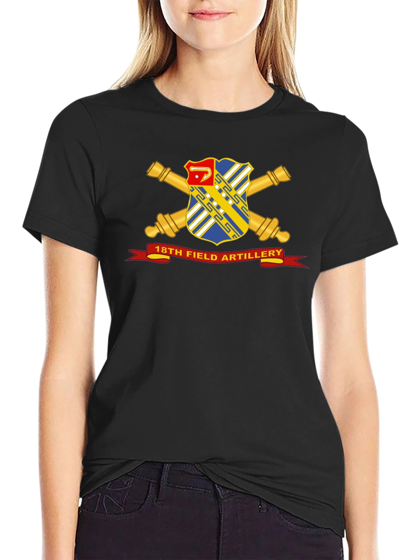18th Field Artillery T-Shirt - Military Pride
