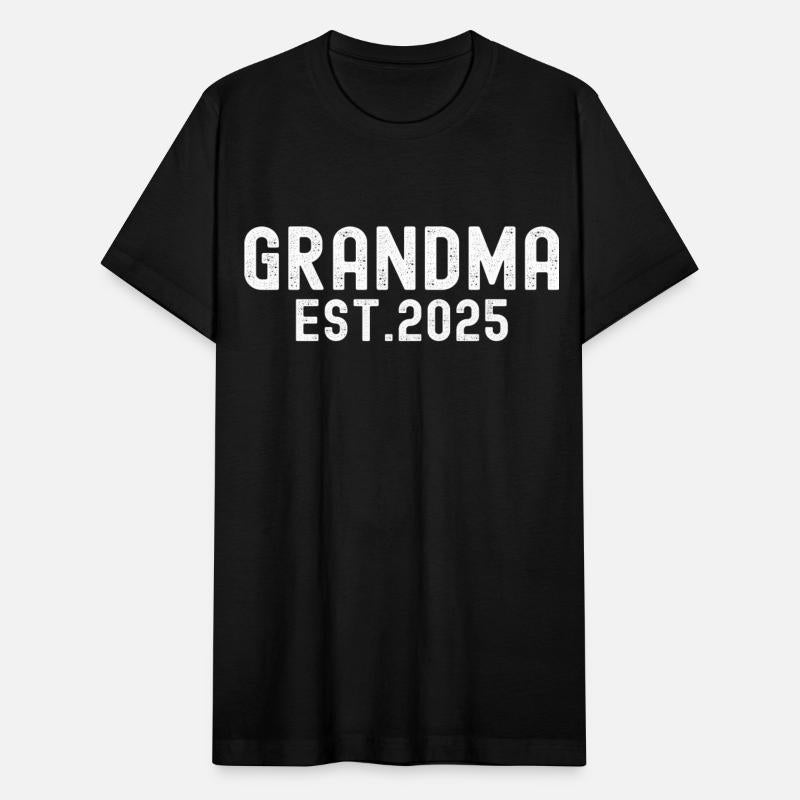 Grandma Est 2025 distressed font
