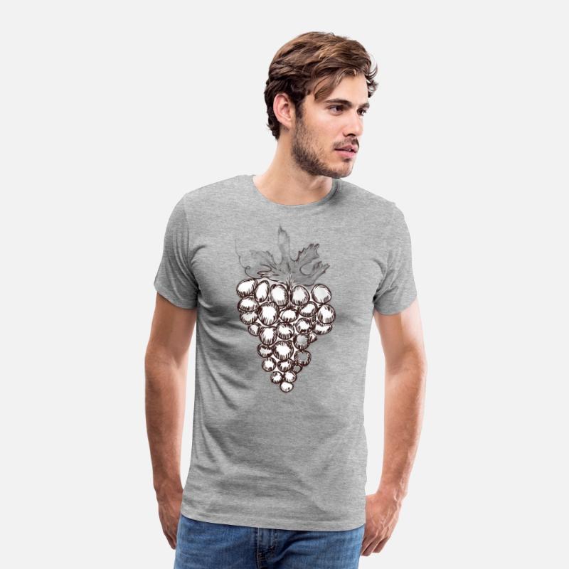 Grapes t shirt high quality
