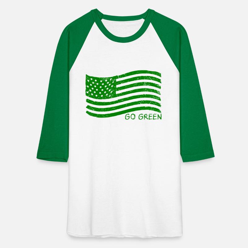 Green USA Flag - Go Green