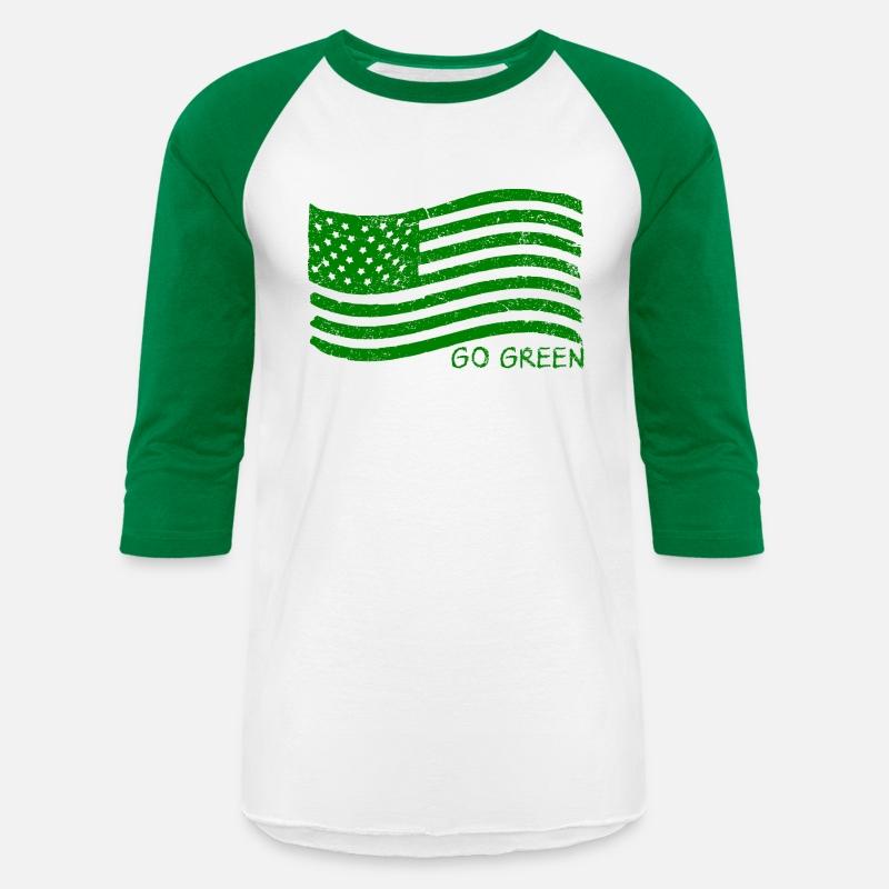 Green USA Flag - Go Green