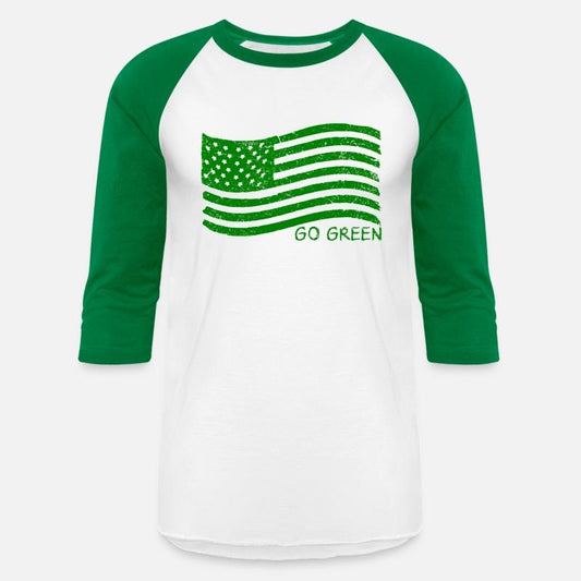 Green USA Flag - Go Green