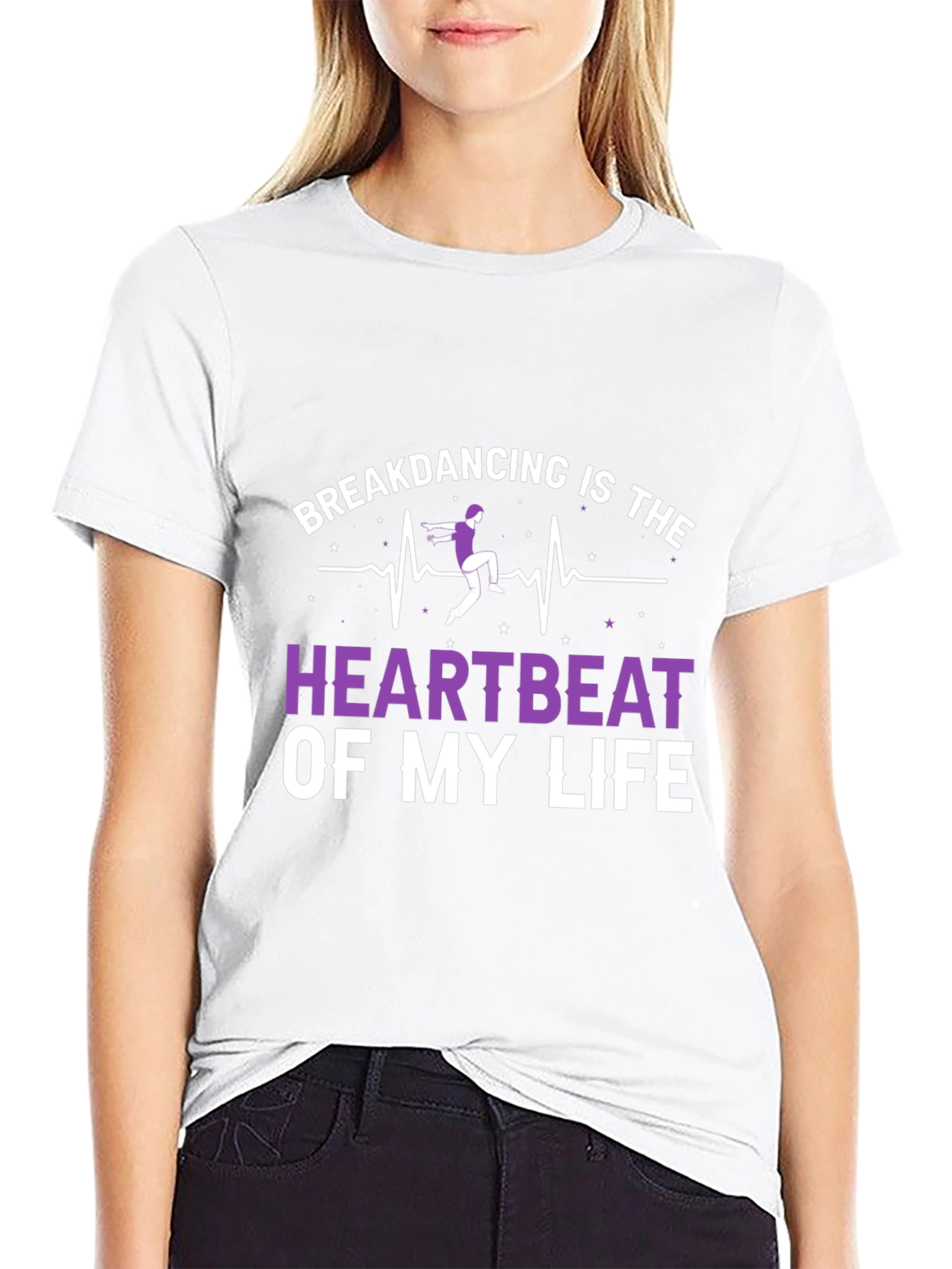 Breakdancing Heartbeat T-Shirt