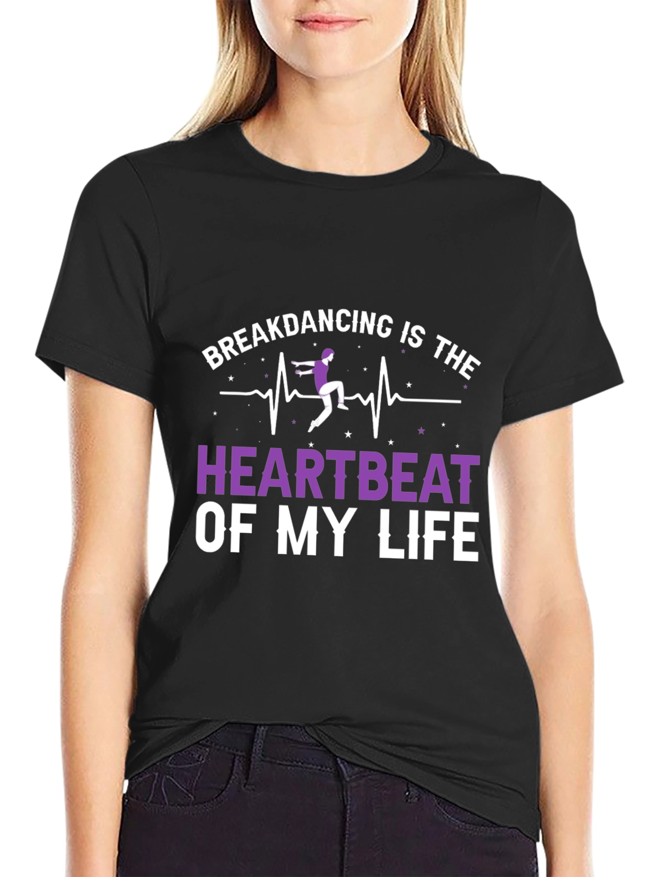 Breakdancing Heartbeat T-Shirt