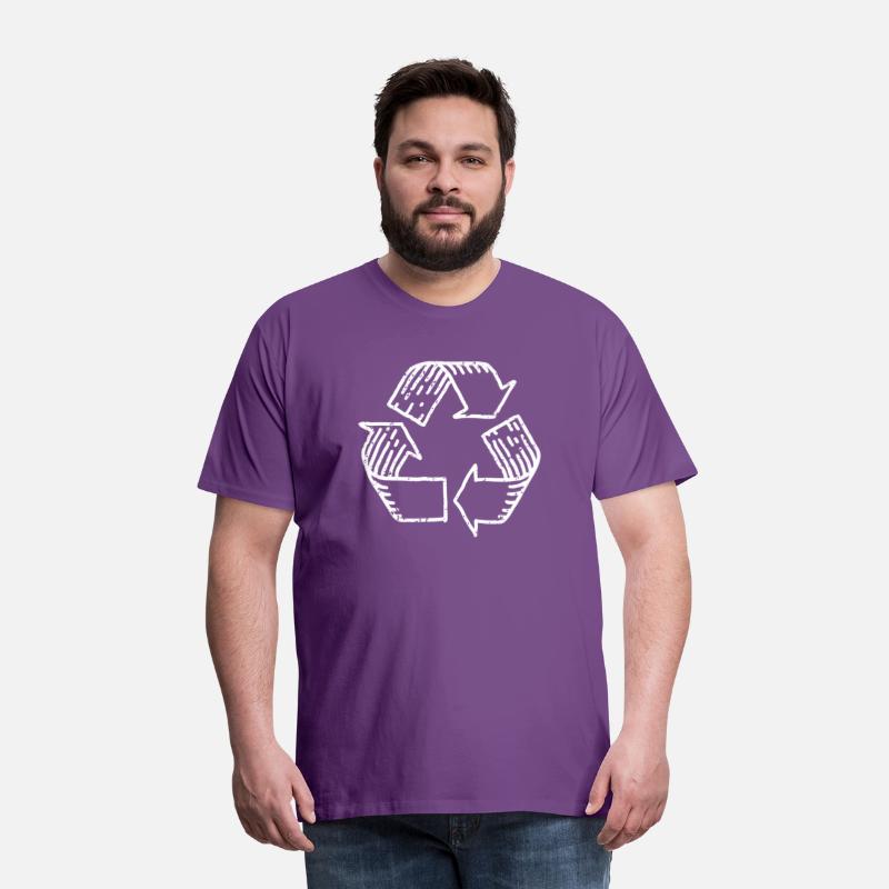 Grunge Recycling Symbol