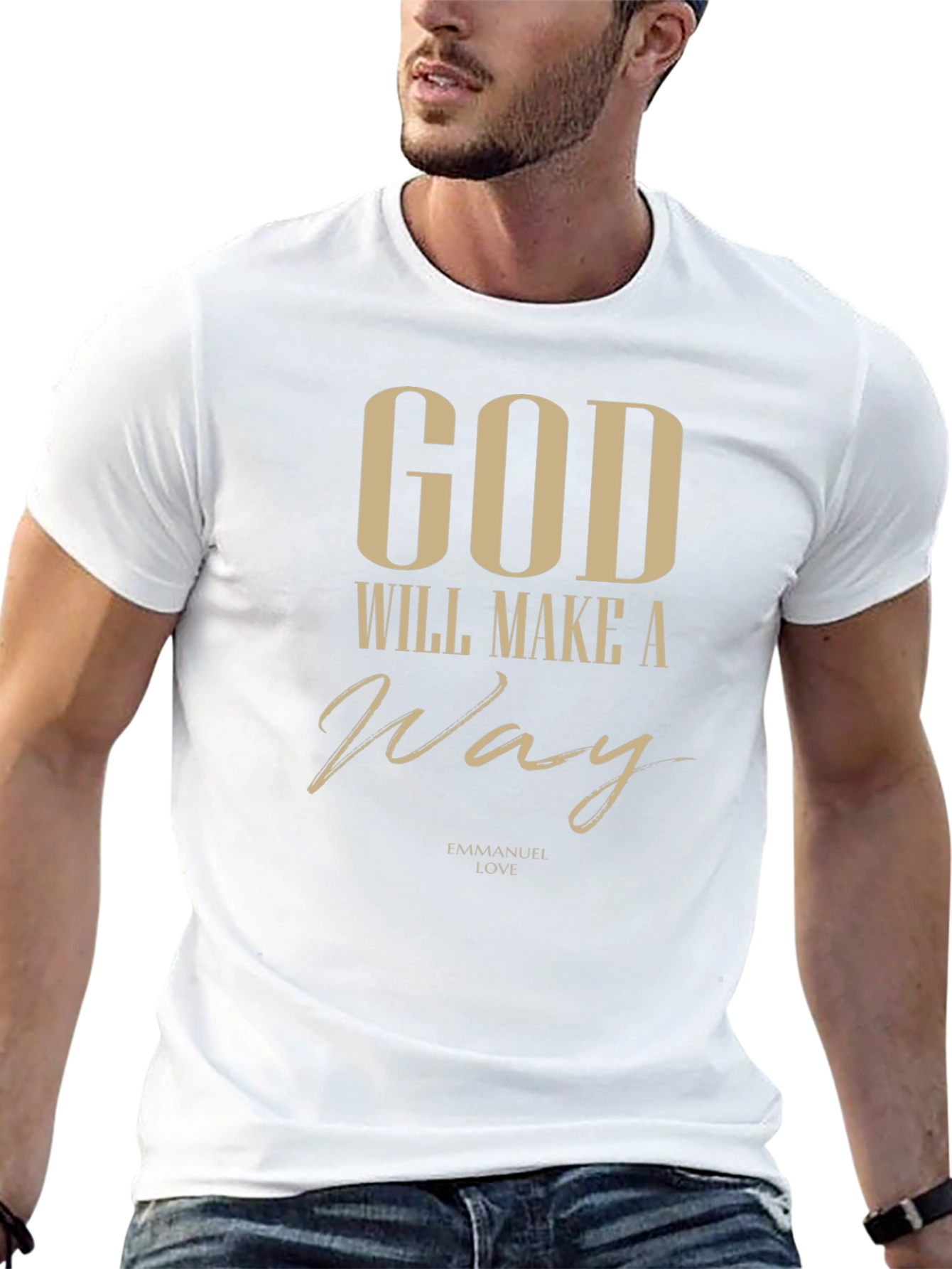 God Will Make A Way Black T-Shirt