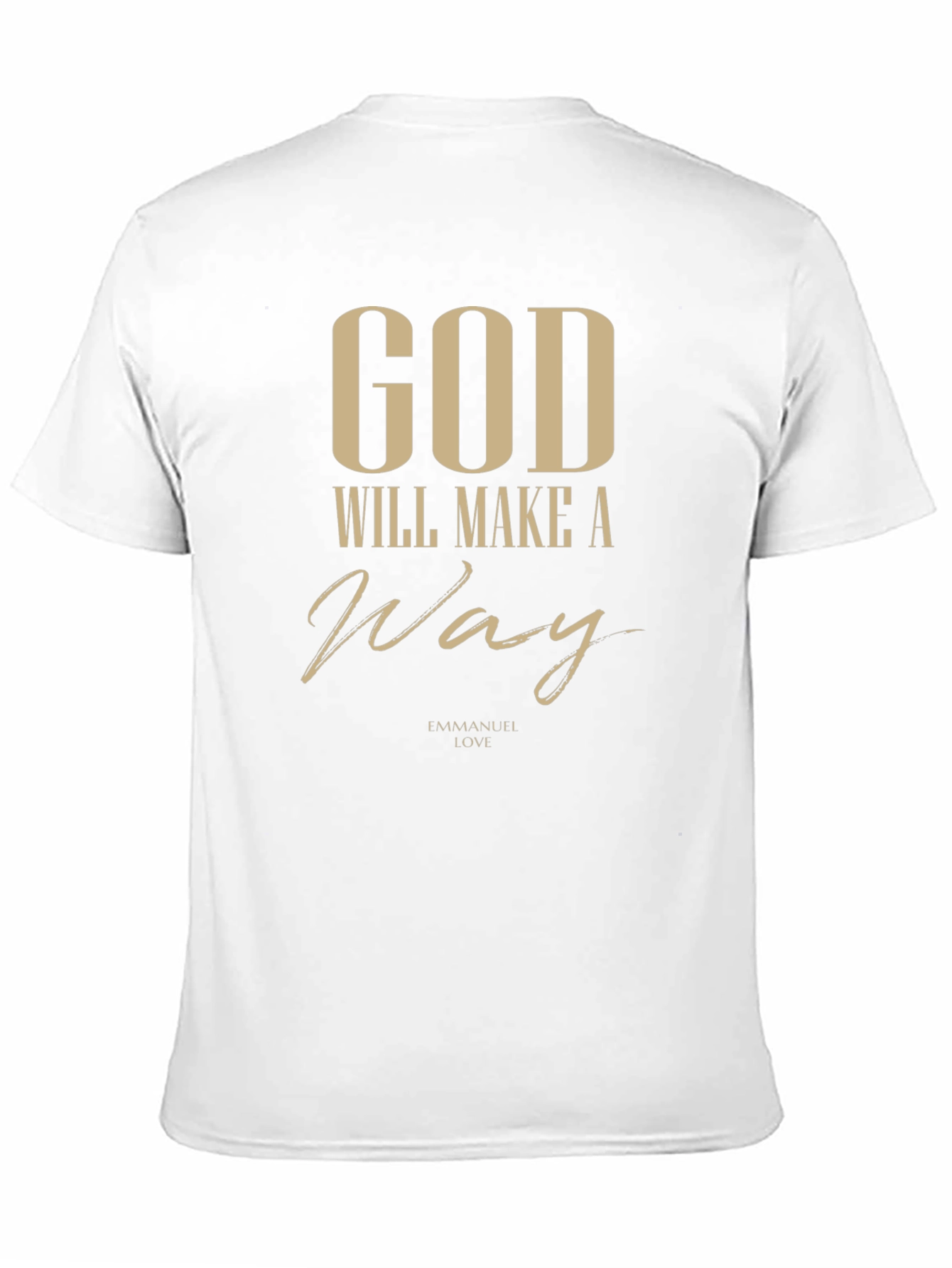 God Will Make A Way Black T-Shirt