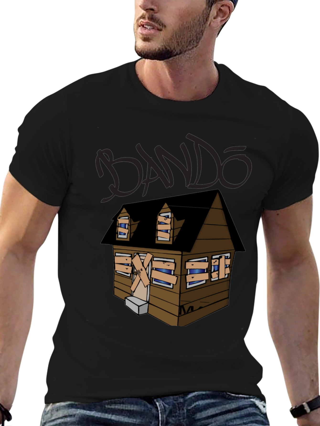 BANDO House Graphic Print T-Shirt