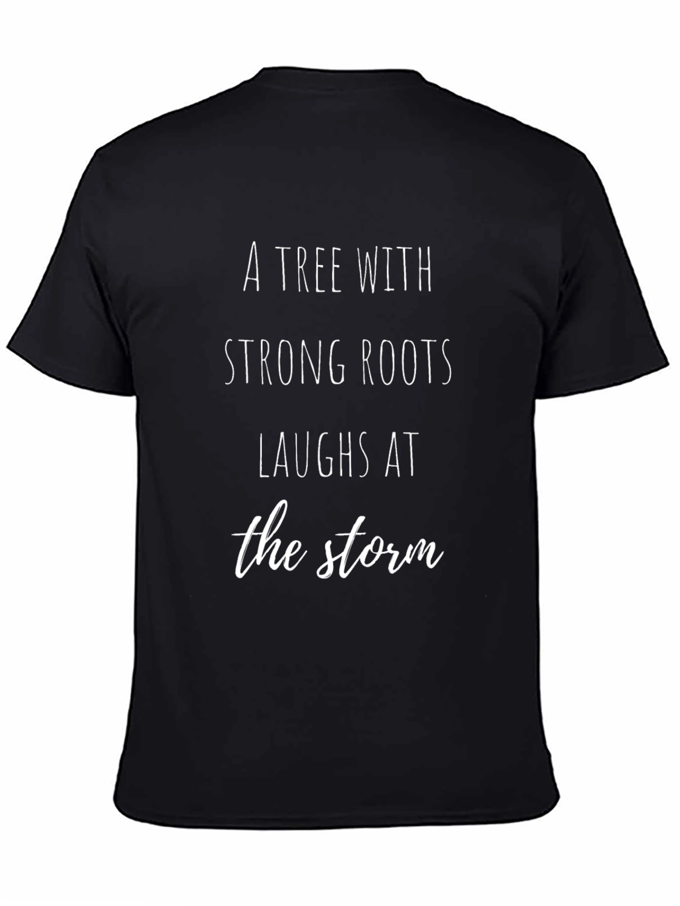Tree Roots Graphic Tee - Strong and Resilient