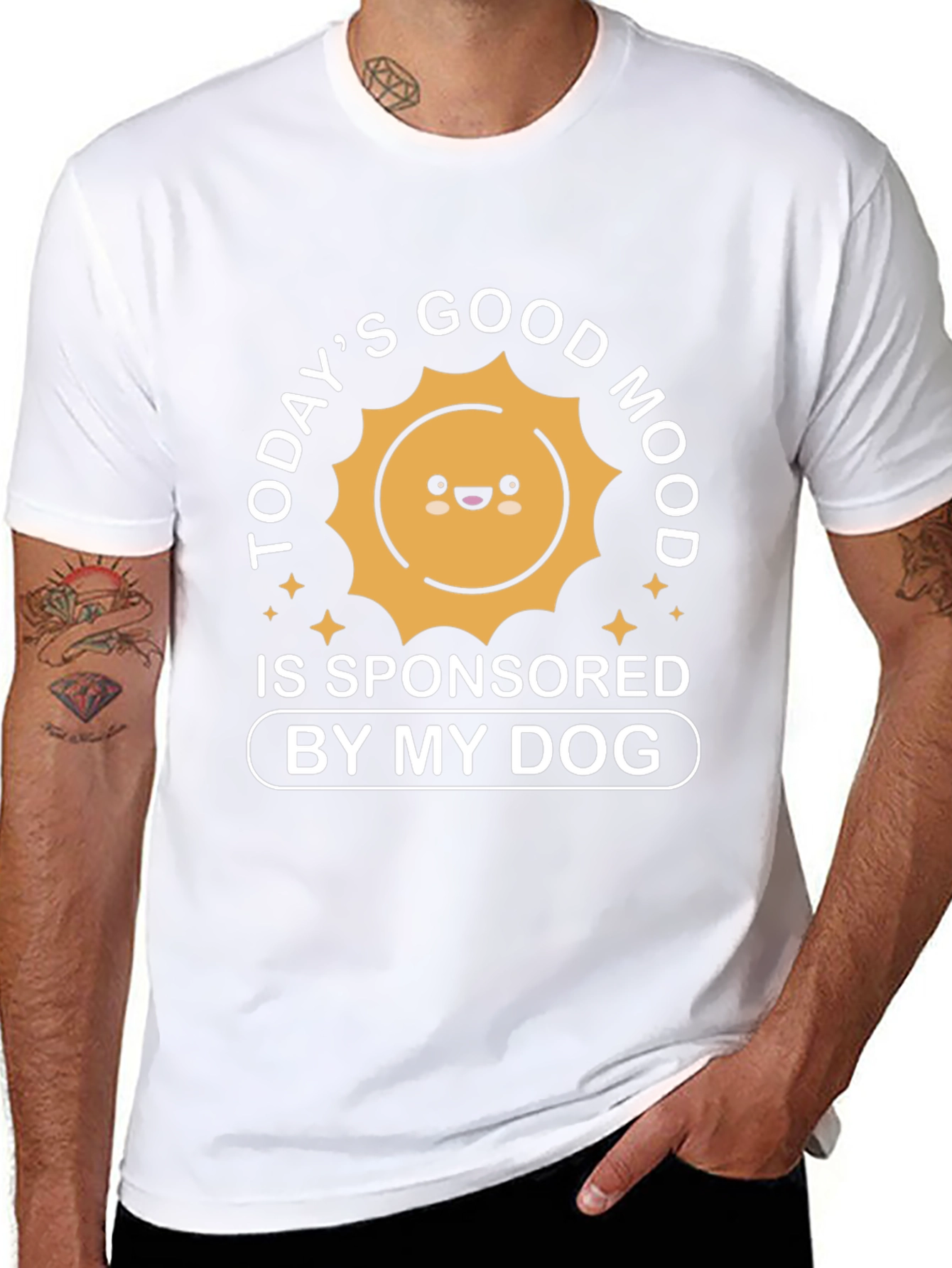 Good Mood Dog T-Shirt