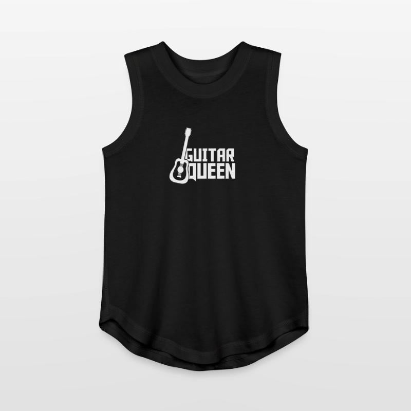 Guitar Queen Guitarist Text Bassist Woman Quote