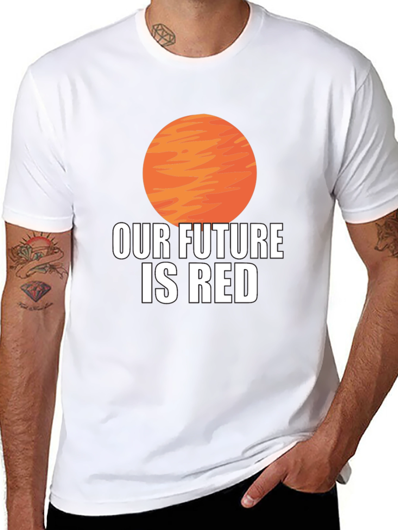 Our Future Is Red Graphic T-Shirt