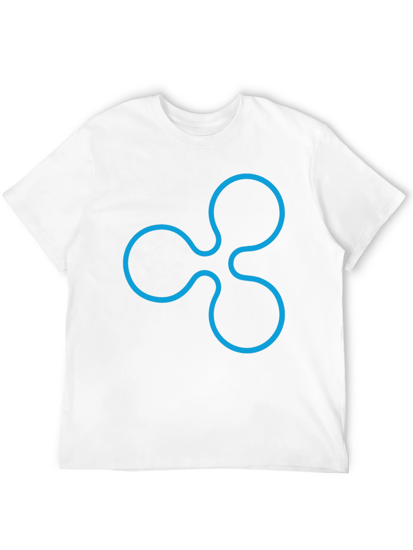 Ripple Cryptocurrency Black T-Shirt