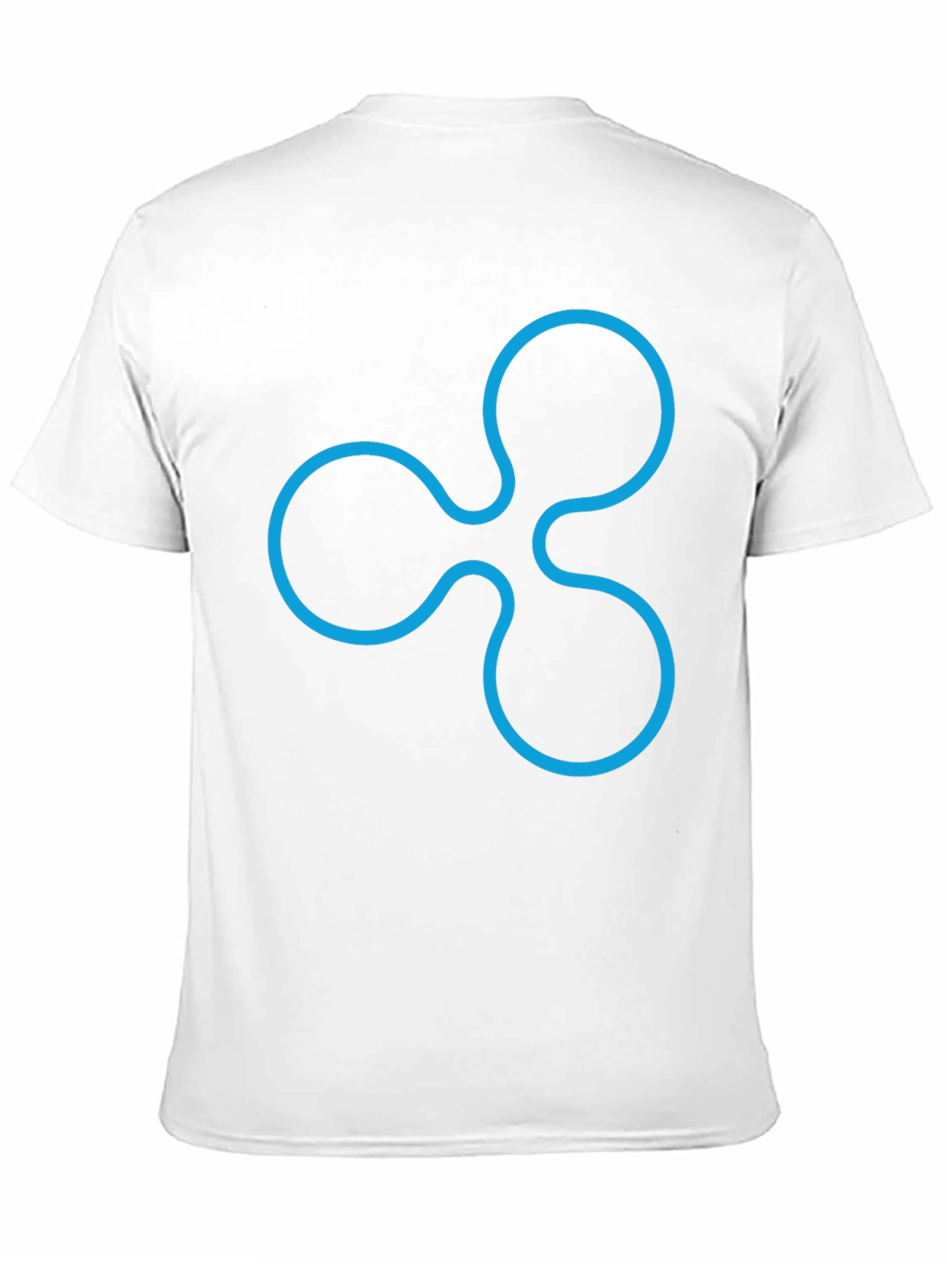 Ripple Cryptocurrency Black T-Shirt