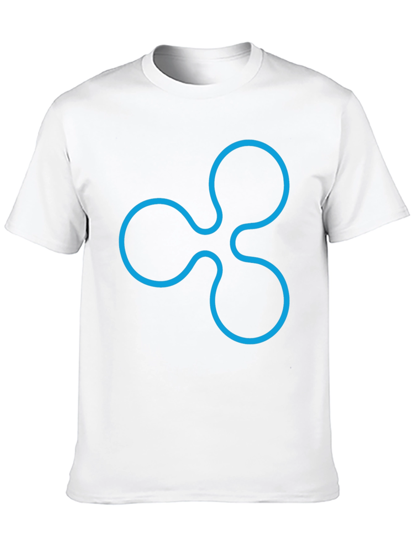 Ripple Cryptocurrency Black T-Shirt