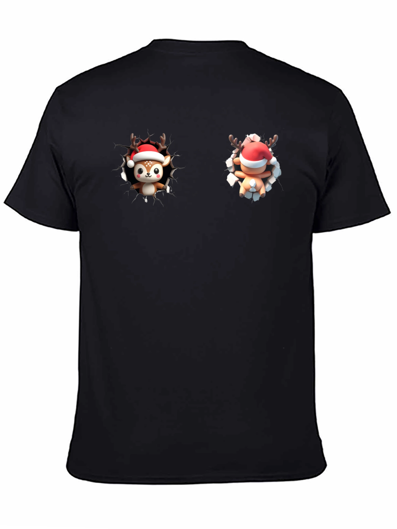 Festive Reindeer Graphic Tee