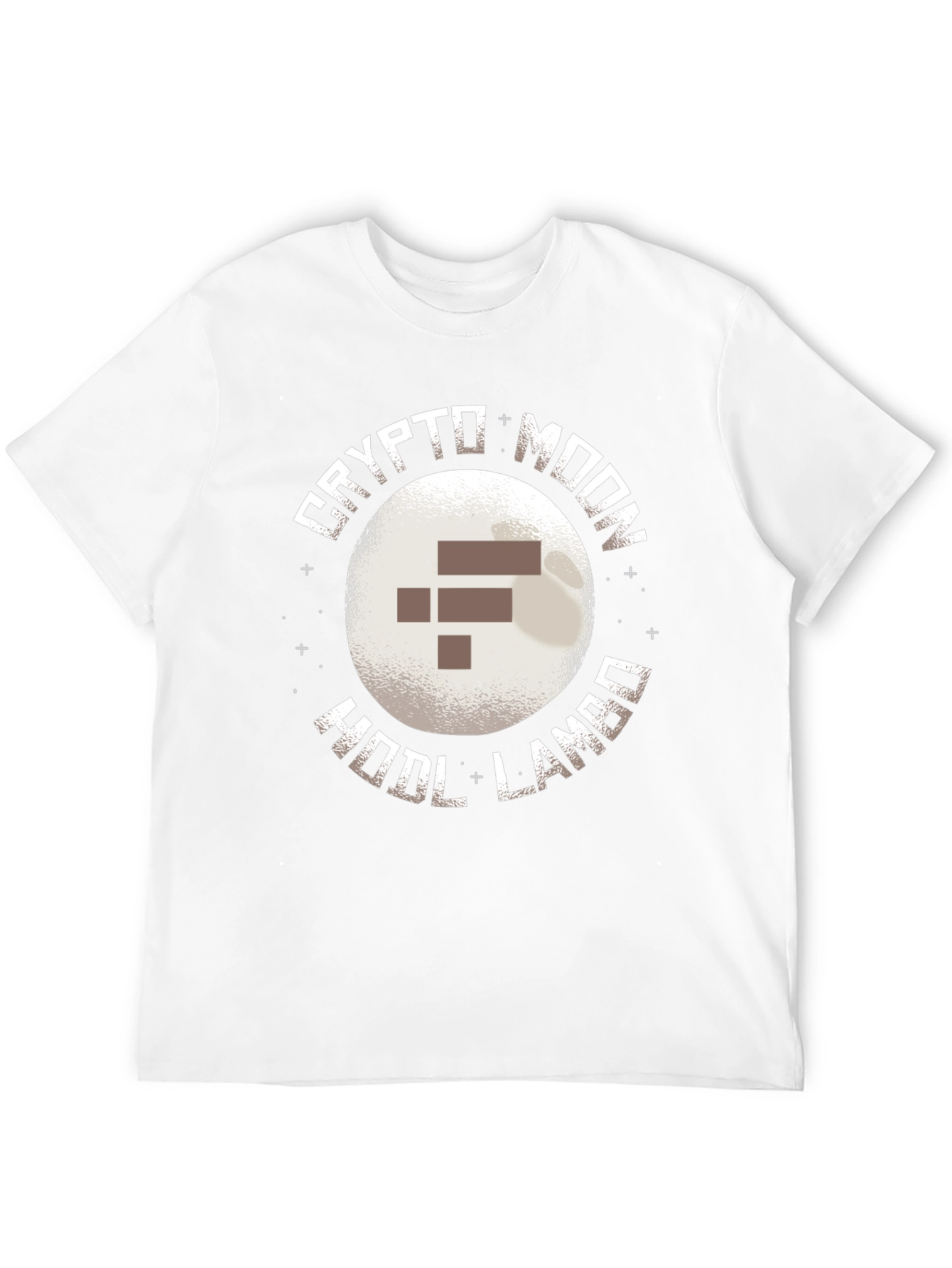 Crypto Moon HODL LAMBO Black T-Shirt