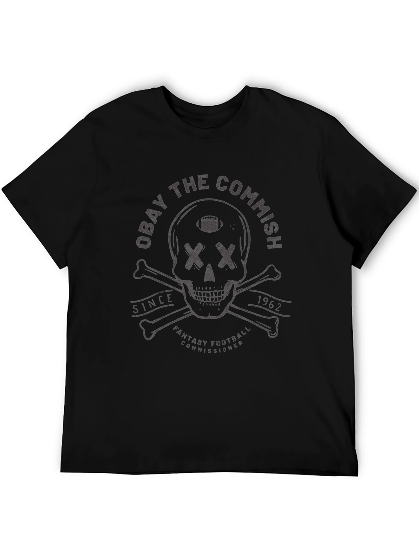 Obay The Commish Fantasy Football T-Shirt