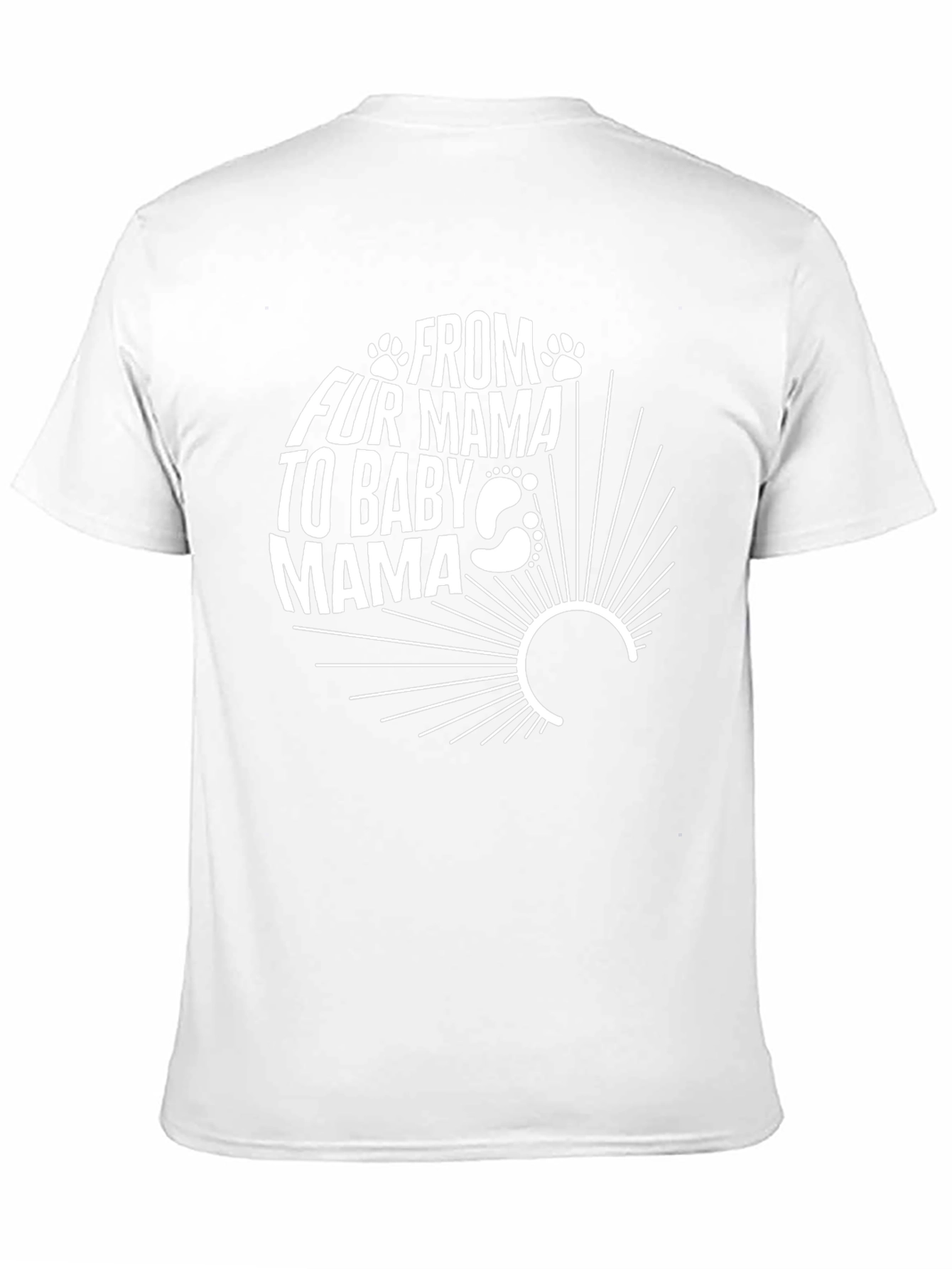 From Fur Mama to Baby Mama T-Shirt