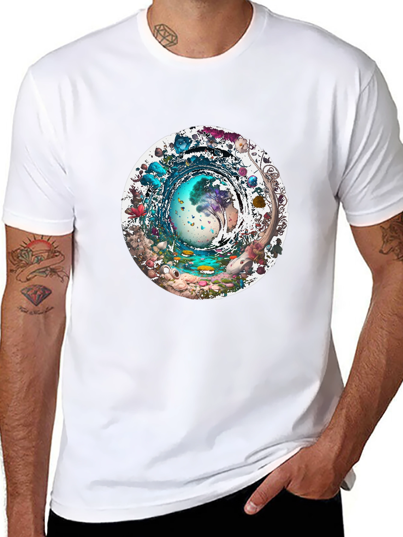 Mystical World Graphic T-Shirt