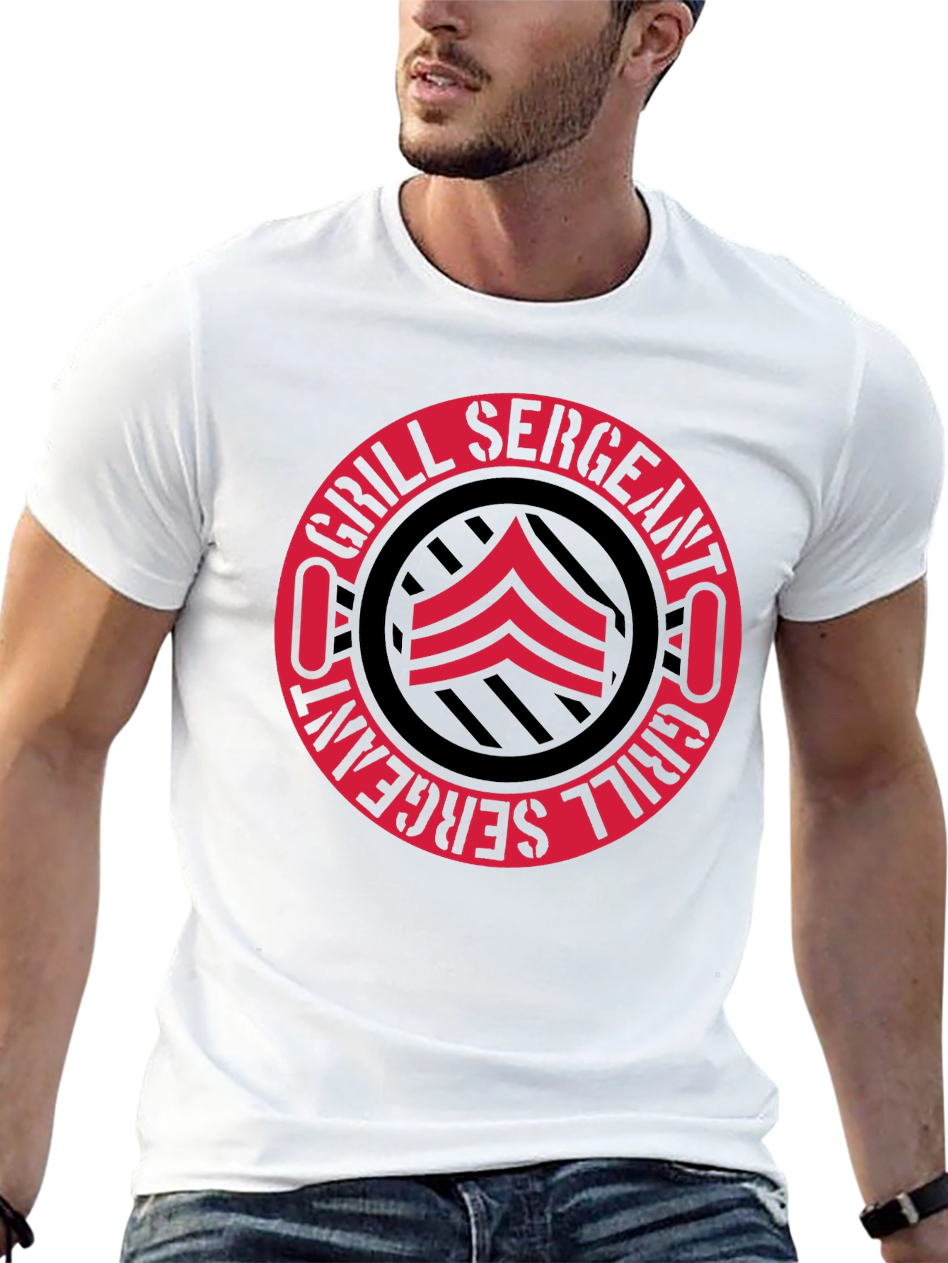 Grill Sergeant T-Shirt BBQ Master Tee