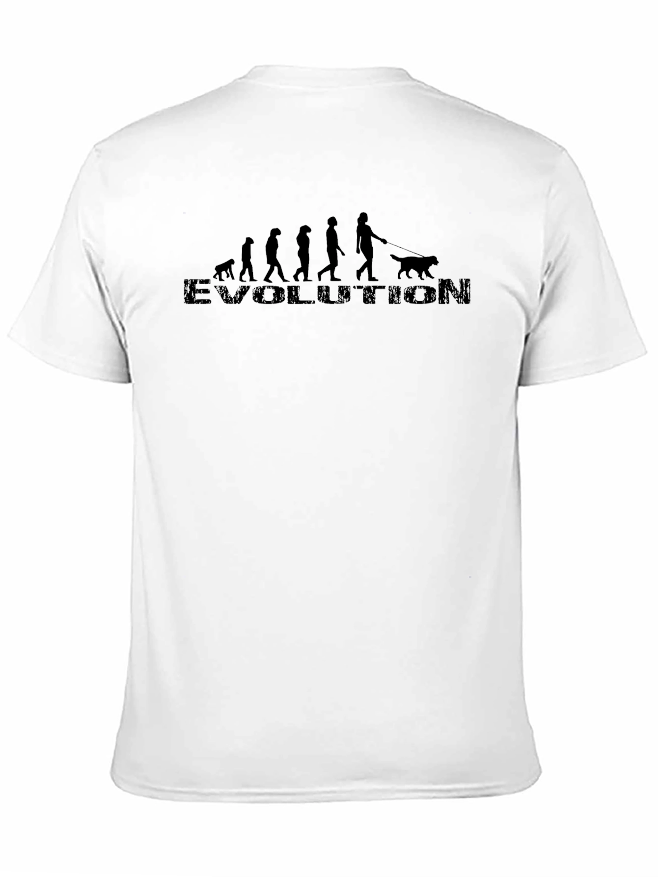 Evolution Dog Walker Graphic Tee - Black