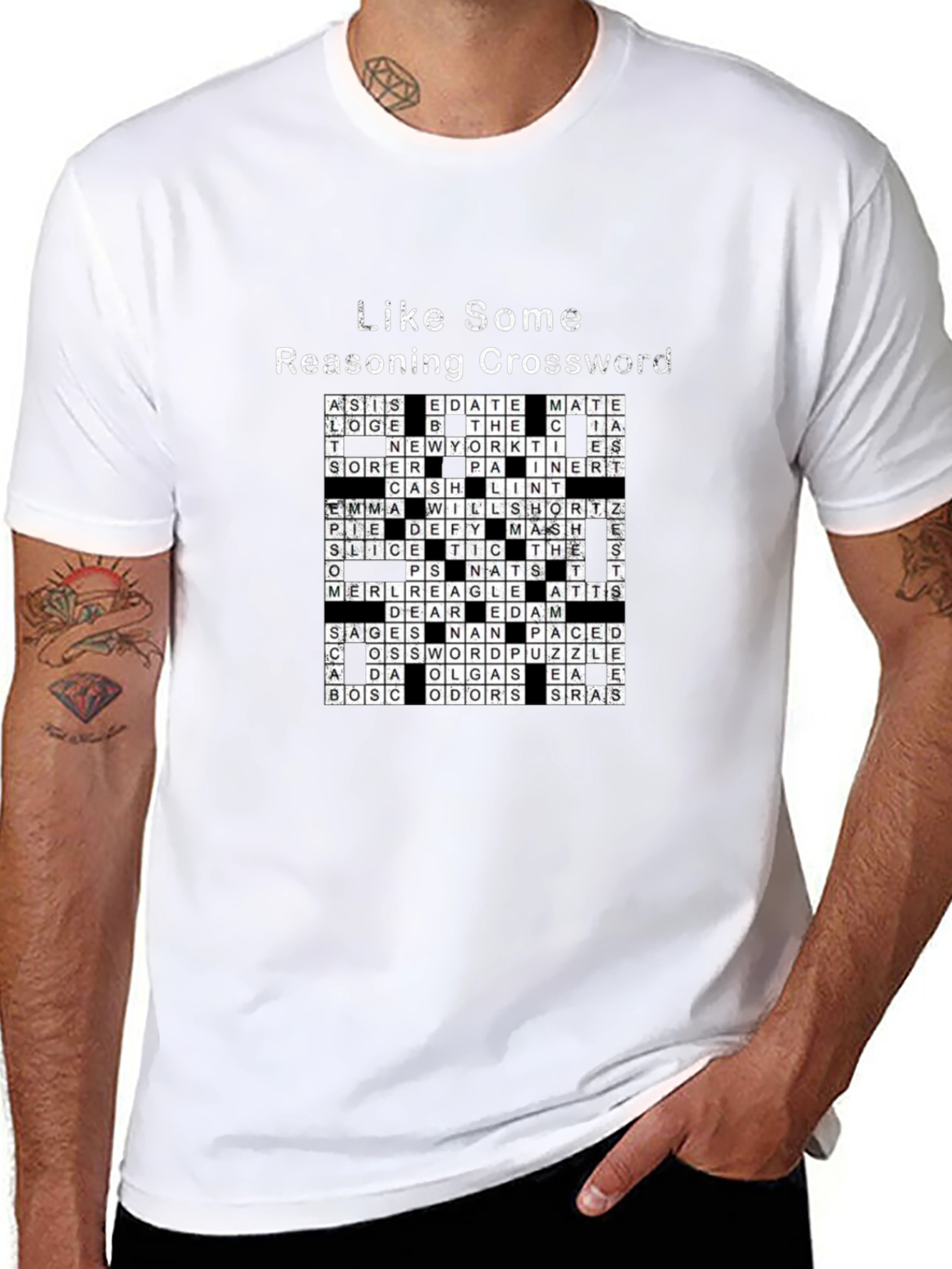 Like Some Reasoning Crossword T-Shirt