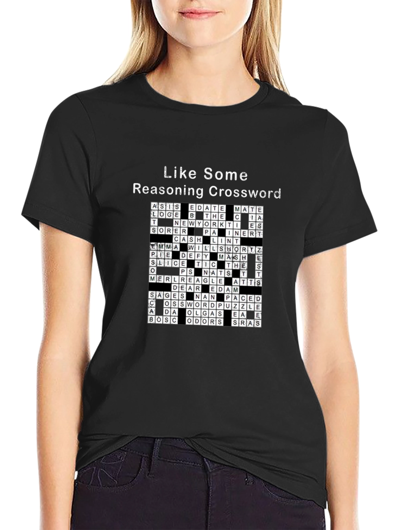 Like Some Reasoning Crossword T-Shirt
