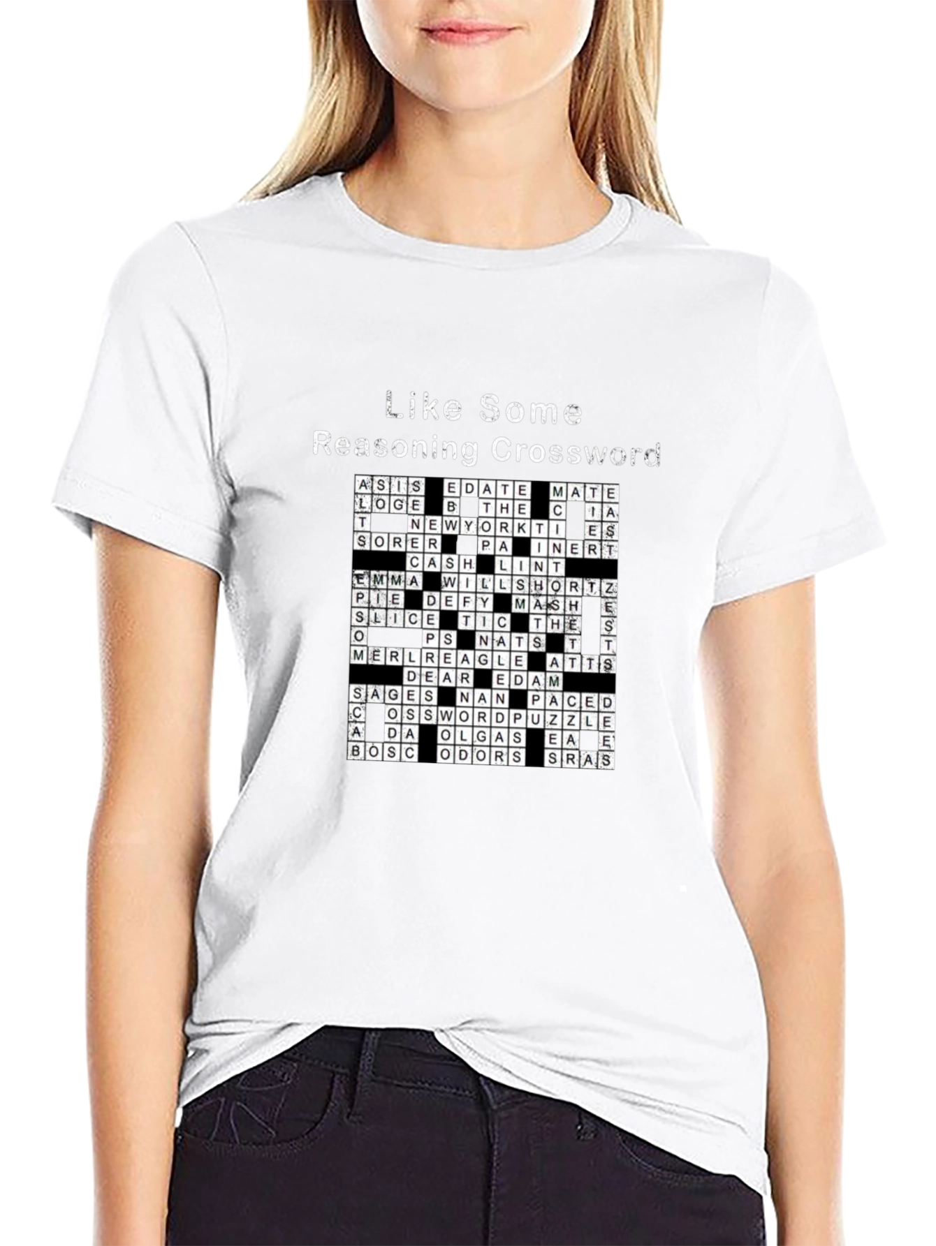 Like Some Reasoning Crossword T-Shirt