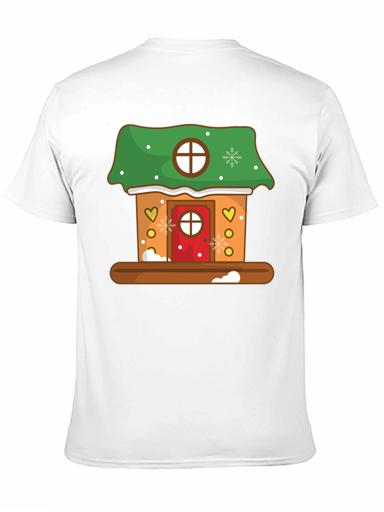 Gingerbread House T-Shirt - Holiday Festive