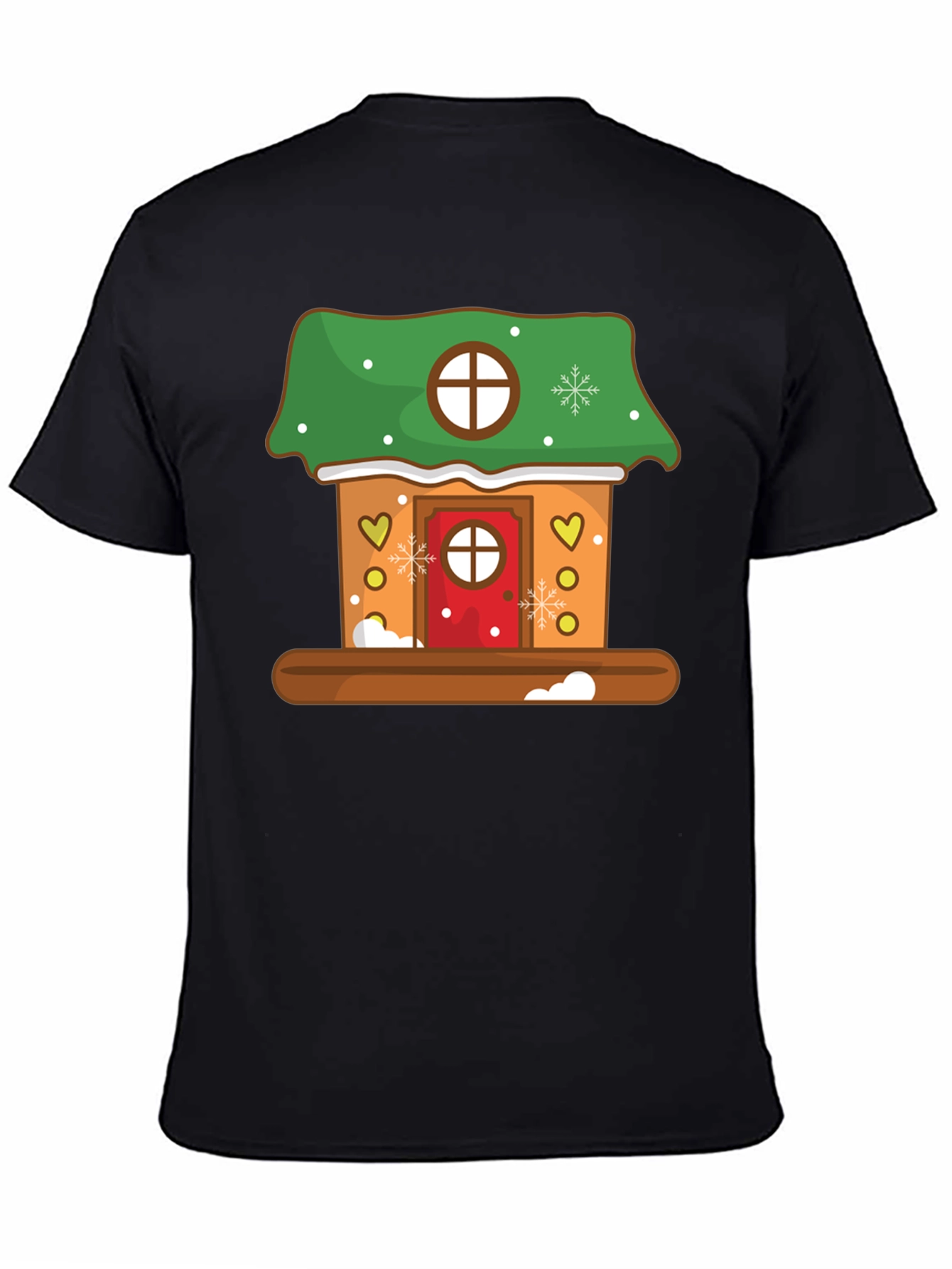 Gingerbread House T-Shirt - Holiday Festive
