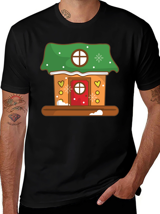 Gingerbread House T-Shirt - Holiday Festive