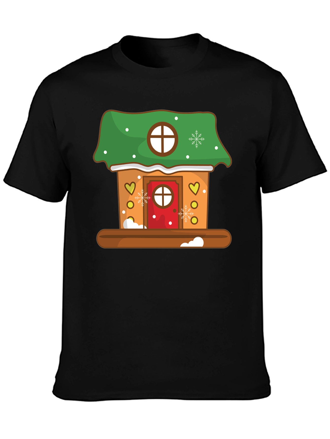 Gingerbread House T-Shirt - Holiday Festive