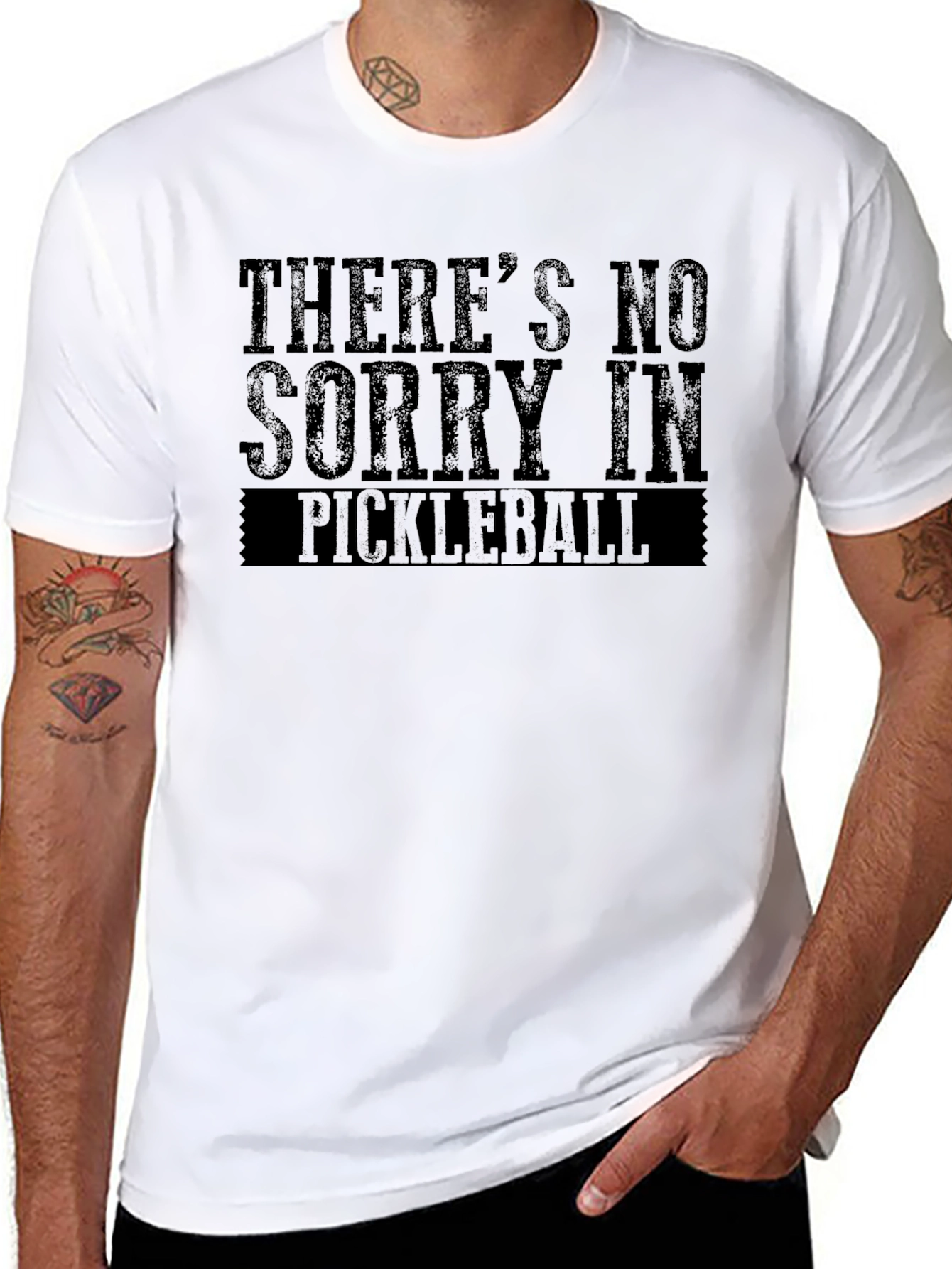 Theres No Sorry in Pickleball T-Shirt